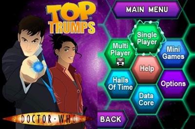 Top Trumps: Doctor Who - Screenshot - Game Select Image