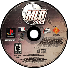 MLB 2005 - Disc Image