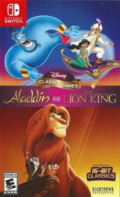 Disney Classic Games: Aladdin and The Lion King - Box - Front Image