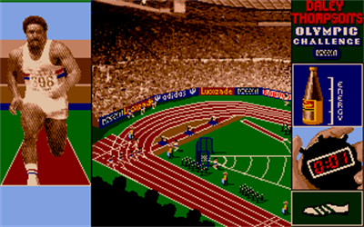 Daley Thompson's Olympic Challenge - Screenshot - Gameplay Image
