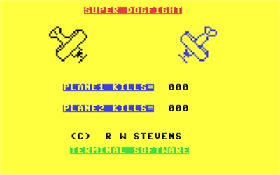 Super Dogfight - Screenshot - Game Title Image