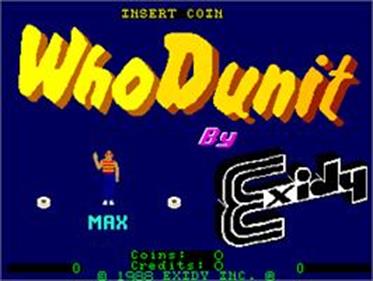 Who Dunit - Screenshot - Game Title Image