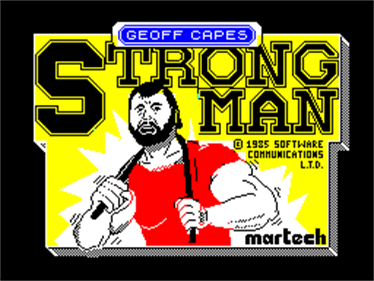Geoff Capes Strongman - Screenshot - Game Title Image