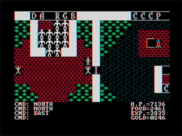 Ultima II: The Revenge of the Enchantress - Screenshot - Gameplay Image