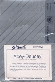 Acey-Deucey - Box - Back Image