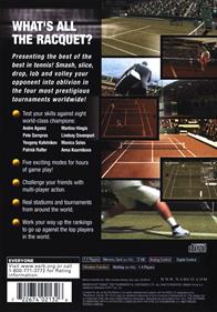 Smash Court Tennis Pro Tournament - Box - Back Image