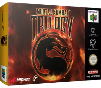 Mortal Kombat Trilogy - Box - 3D Image