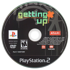 Marc Eckō's Getting Up: Contents Under Pressure - Disc Image