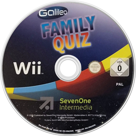 Family Quiz - Disc Image