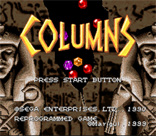 Columns - Screenshot - Game Title