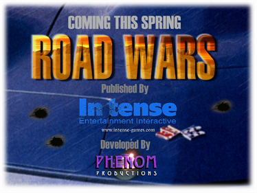 Road Wars - Advertisement Flyer - Front Image