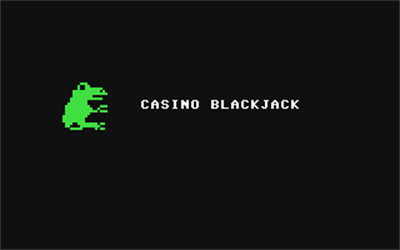 Casino Blackjack (Dragon Magic Software) - Screenshot - Game Title Image