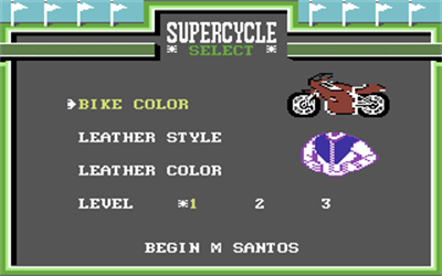 Super Cycle - Screenshot - Game Select Image