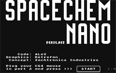 SpaceChem Nano - Screenshot - Game Title Image