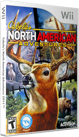 Cabela's North American Adventures - Box - 3D Image