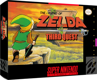 BS The Legend of Zelda: Third Quest - Box - 3D Image