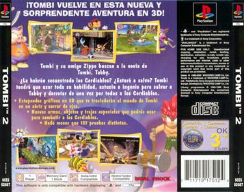 Tomba! 2: The Evil Swine Return - Box - Back Image