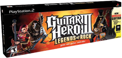 Guitar Hero III: Legends of Rock - Box - 3D Image