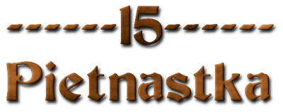 15 Pietnastka - Clear Logo Image
