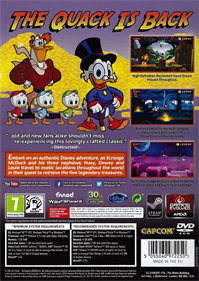 DuckTales: Remastered - Box - Back Image