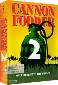 Cannon Fodder 2 - Box - 3D Image