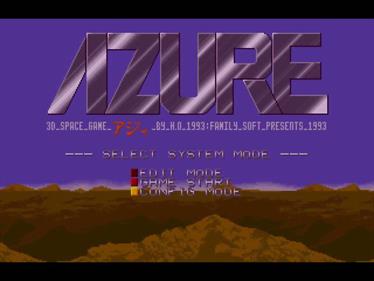 Azure - Screenshot - Game Title Image