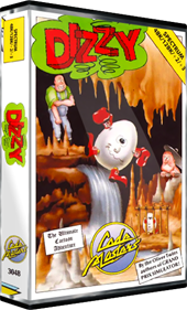 Dizzy: The Ultimate Cartoon Adventure - Box - 3D Image