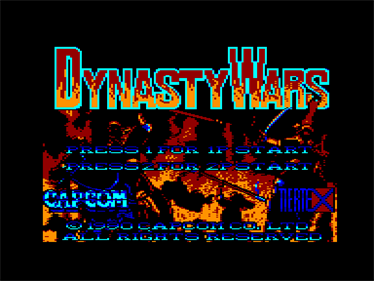 Dynasty Wars  - Screenshot - Game Title Image