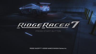 Ridge Racer 7 - Screenshot - Game Title Image