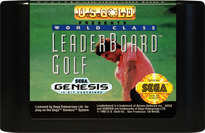 World Class Leaderboard Golf - Cart - Front Image