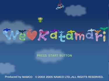 We Love Katamari - Screenshot - Game Title Image