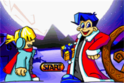 Santa Claus Jr. Advance - Screenshot - Game Title Image