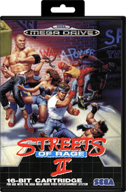 Streets of Rage 2 - Box - Front - Reconstructed Image