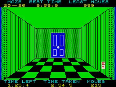 3-D Maze (J.A. Steele) - Screenshot - Gameplay Image