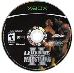 Legends of Wrestling II - Disc Image