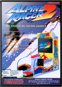 Alpine Racer 2 - Fanart - Box - Front Image