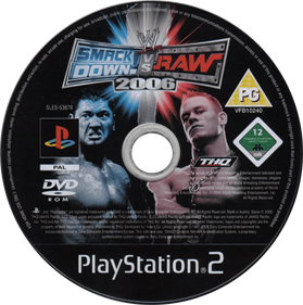 WWE SmackDown! vs. Raw 2006 - Disc Image