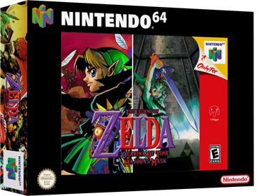 The Legend of Zelda: Ocarina of Time + Majora's Mask Randomizer - Box - 3D Image