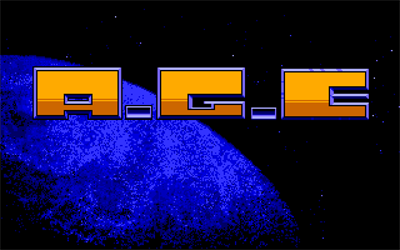 A.G.E. - Screenshot - Game Title Image