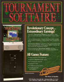 Tournament Solitaire - Advertisement Flyer - Front Image