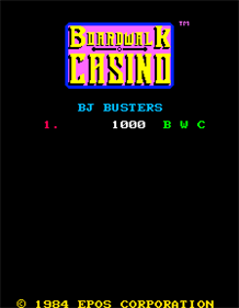 Boardwalk Casino - Screenshot - High Scores Image