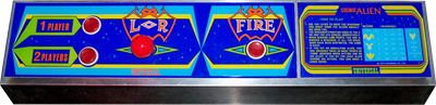 Cosmic Alien - Arcade - Control Panel Image