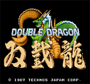 Double Dragon - Screenshot - Game Title Image