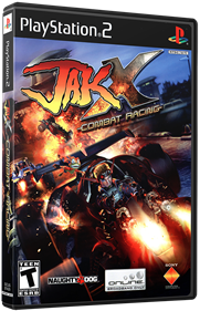 Jak X: Combat Racing - Box - 3D Image