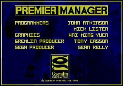 Premier Manager - Screenshot - Gameplay Image