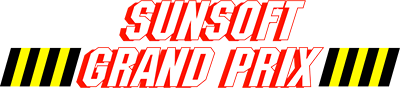 Sunsoft Grand Prix - Clear Logo Image