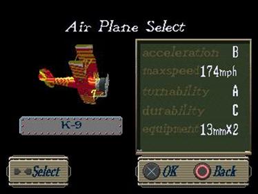 Aces of the Air - Screenshot - Game Select Image