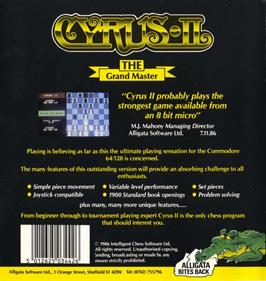 Cyrus II - Box - Back Image