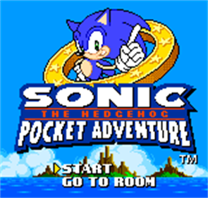 Sonic the Hedgehog Pocket Adventure - Screenshot - Game Title Image