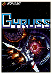 Gyruss - Box - Back - Reconstructed Image